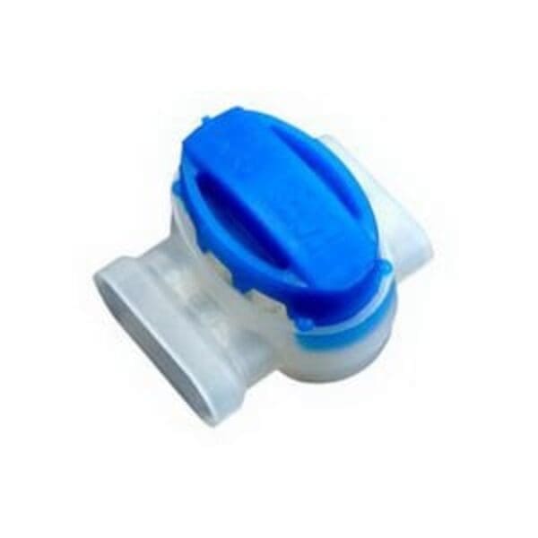 3M SCOTCHLOCK, 22-14 AWG, SELF-STRIPPING PIGTAIL CONNECTOR, BLUE, WEATHER RESISTANT - 314