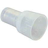 NYLON INSULATED CLOSED END CONNECTORS 18-10 -CLEAR -NC1610