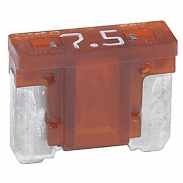 MINI LOW PROFILE BLADE FUSE -BROWN-5 PACK- ATM7.55LPPK