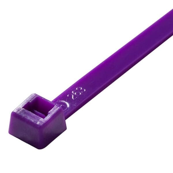 11" 50 LB - AUTOMOTIVE-MARINE GRADE WIRE CABLE TIE - PURPLE - TR1150P