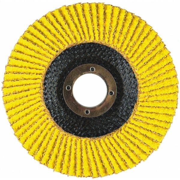 ARC 4" x 5/8" T29 - ANGLE FACE PREDATOR FIBERGLASS FLAP DISC, 60 GRIT ARC7110805AF