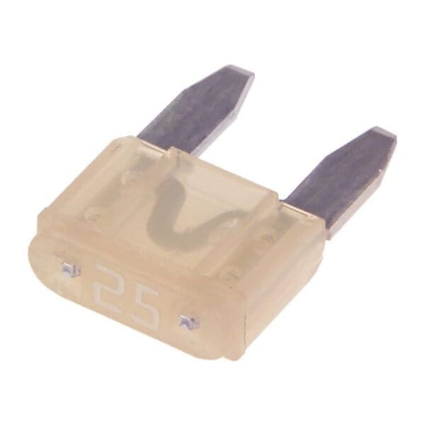 ATM BLADE 25 AMP MINI-FUSE -BUSSMANN-CLEAR-ATM25