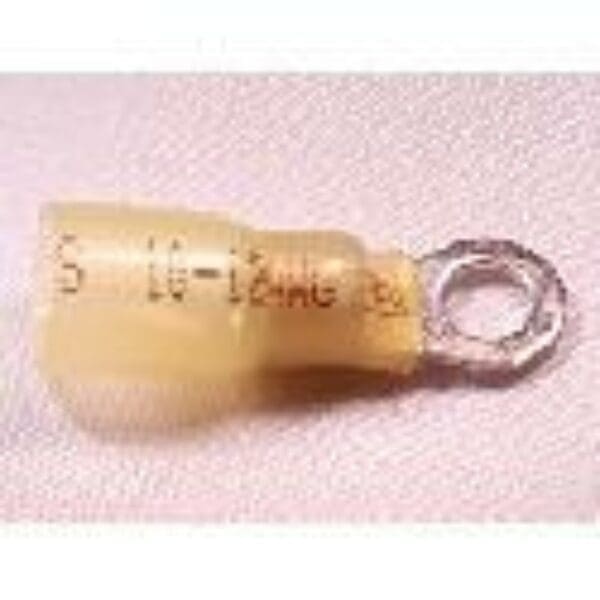 12-10 GAUGE #10 EYELET HEAT SHRINK INSULATED RING TERMINAL - SC23010