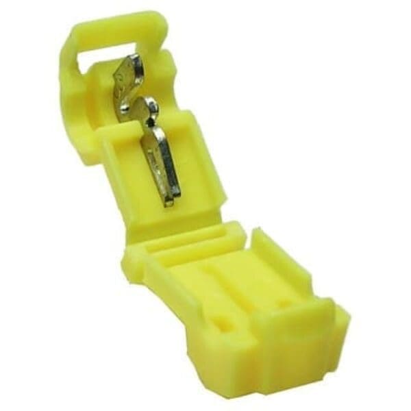 3M FEMALE T-TAP, QUICK SLIDE, 12-10 AWG WIRE CONNECTOR, YELLOW - T250Y