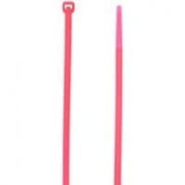 11" 50 LB - AUTOMOTIVE-MARINE GRADE WIRE CABLE TIE - PINK - TR1150PI
