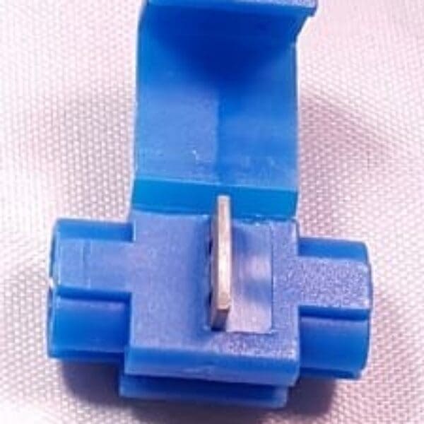 3M SCOTCH LOCK ELECTRICAL CONNECTORS, DOUBLE RUN, 22-14 AWG - BLUE - T4B