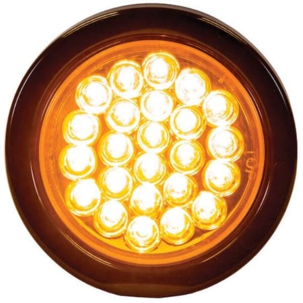 4 Inch Round LED Recessed Strobe Warning Light - BUYSL40AR